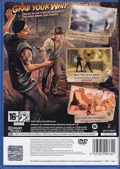 Indiana Jones and the Staff of Kings - PS2 (Genbrug)